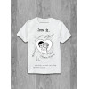 Tricou Dragostea este... ceea ce te ajută să iei din bumbac tot ce-ți aruncă viața